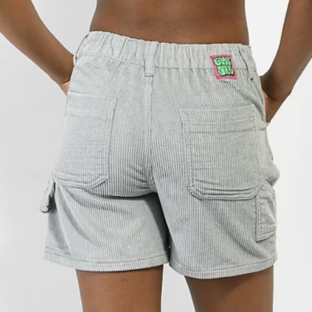 Empyre Laurel Carp Grey Corduroy Skate Shorts